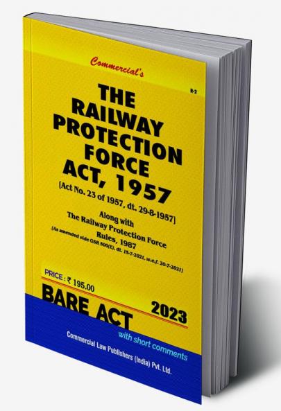 The Railway Protection Force Act 1957