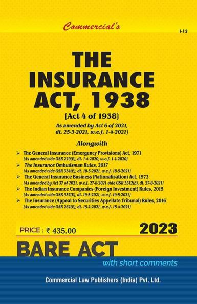 The Insurance Act 1938