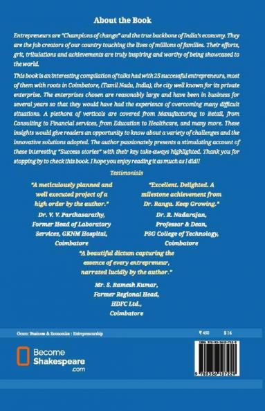 The fascinating journey called Entrepreneurship