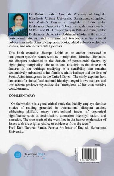 The Fictional World of Jhumpa Lahiri: A Study in Merging Identities