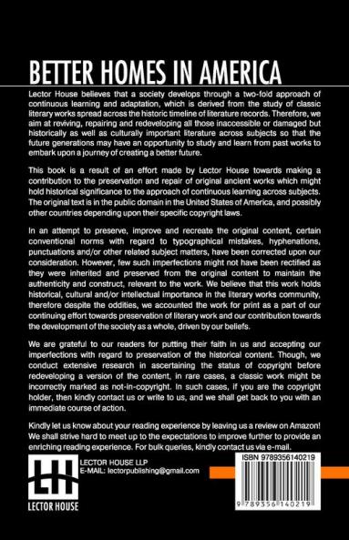 Better Homes In America