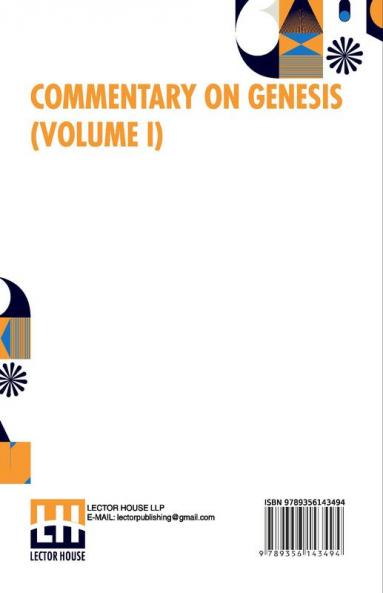 Commentary On Genesis (Volume I)