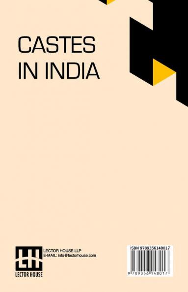Castes In India