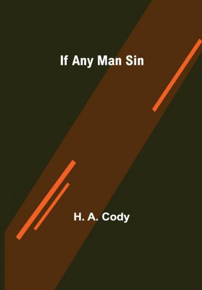If Any Man Sin