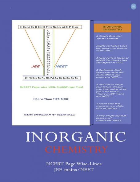 INORGANIC CHEMIS’TRY’[NCERT]-NEET-JEE mains