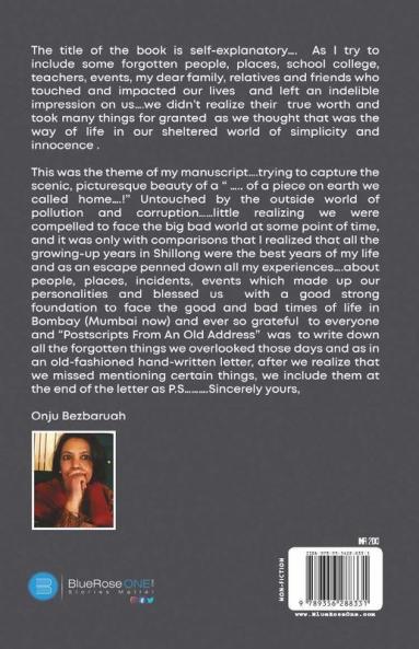 Postscripts from an Old Address