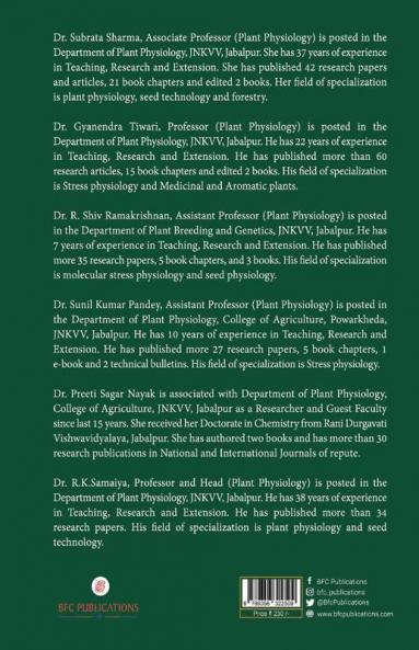 A Practical Manual on Fundamentals of Plant Physiology