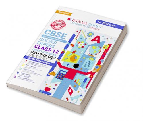Oswaal CBSE Chapterwise Solved Papers 2023-2014 Psychology Class 12th (2024 Exam)