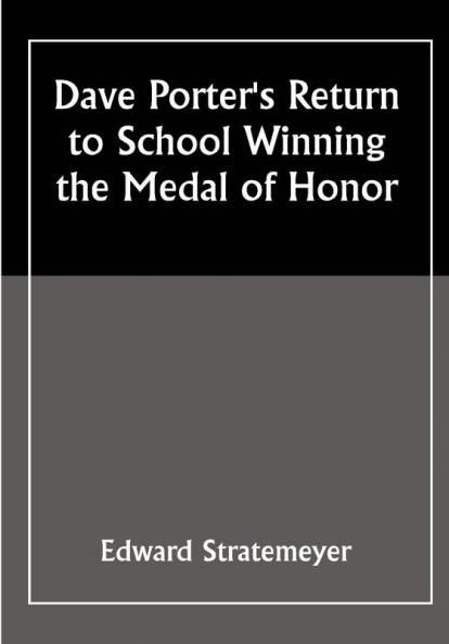 Dave Porter's Return to School Winning the Medal of Honor