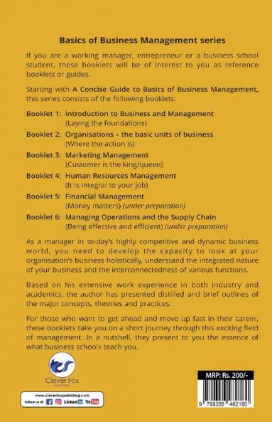 Organisations - The Basic Units of Business