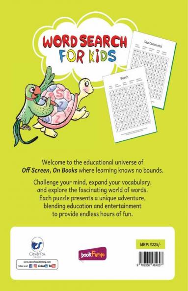 Off Screen On Books Vol 2: Word Search for Kids