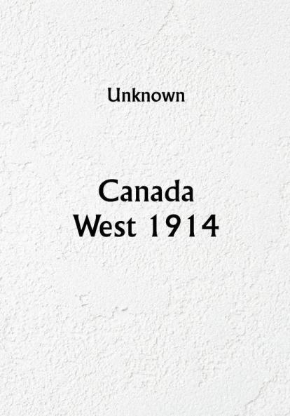Canada West 1914