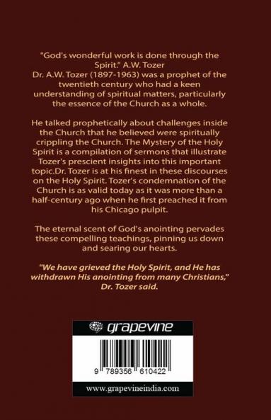 Tozer: Mystery of the Holy Spirit