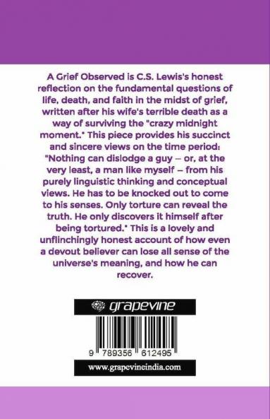 A Grief Observed