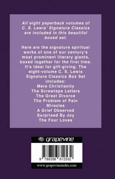 The C. S. Lewis Signature Classics (Gift Edition): An Anthology of 8 C. S. Lewis Titles: Mere Christianity, The Screwtape Letters, Miracles, The Great ... The Abolition of Man, and The Four Loves