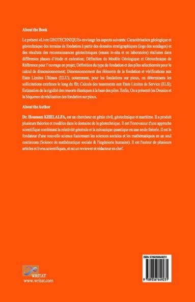 Etude Exemplaire des Fondations sur Pieux