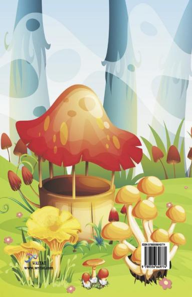 Mushroom Coloring Book for Kids Ages 4-8