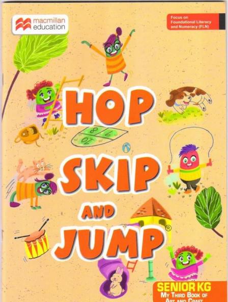 Macmillan Hop Skip and Jump For Senior KG-Complete Kit for 2024