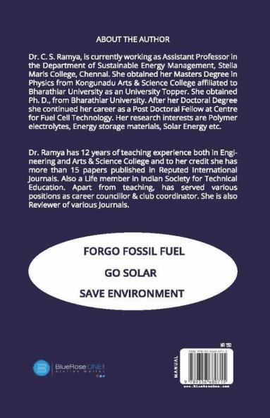 Photovoltaics - Laboratory Techniques and Procedures - A Manual to Test Solar Cells and Panels