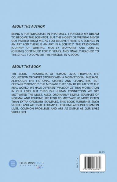 Abstracts of Human Lives