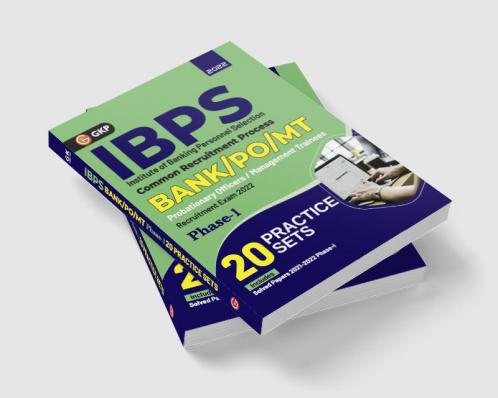 IBPS 2022 : Bank PO / MT Phase I - 20 Practice Sets by GKP