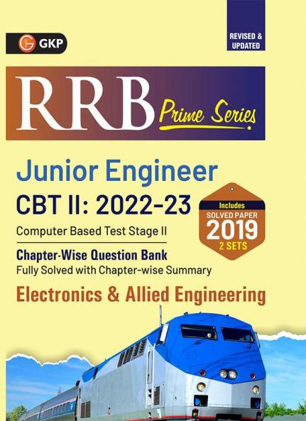 RRB Prime Series 2022-23 Junior Engineer CBT 2 -Chapterwise Question Bank - Electronics & Allied Engineering