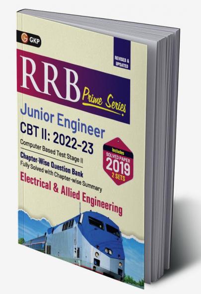RRB Prime Series 2022-23 : Junior Engineer CBT 2 -Chapterwise Question Bank - Electrical & Allied Engineering by GKP