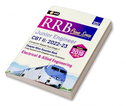 RRB Prime Series 2022-23 : Junior Engineer CBT 2 -Chapterwise Question Bank - Electrical & Allied Engineering by GKP