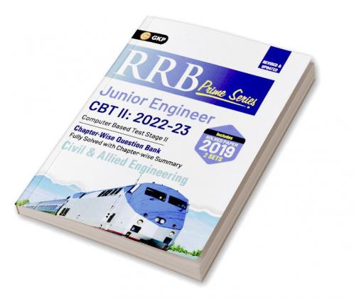 RRB Prime Series 2022-23 : Junior Engineer CBT 2 - Chapterwise Question Bank - Civil & Allied Engineering by GKP