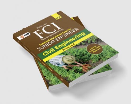 FCI 2022 : Junior Engineer Phase I & II - Civil Engineering by GKP