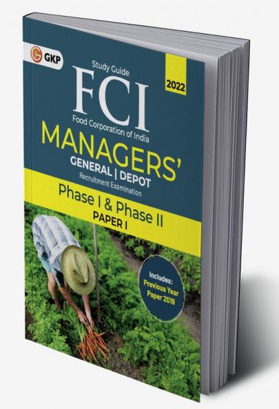 FCI 2022 : Managers' Phase I & Phase II (Paper 1) - General|Depot - Guide by GKP