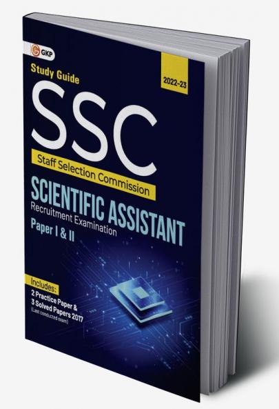 SSC 2022 : Scientific Assistant Paper I & II by GKP