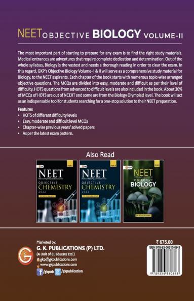 NEET 2023 : Objective Biology Volume - II by Dr. Mithilesh Kamat