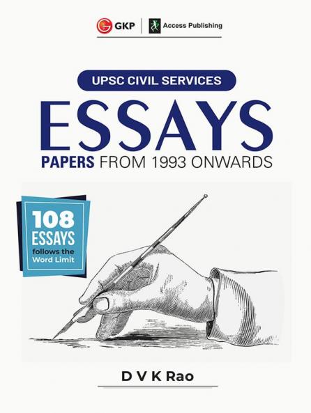 UPSC Civil Services 2023 : Es says (Papers from 1993 onwards) by DVK Rao