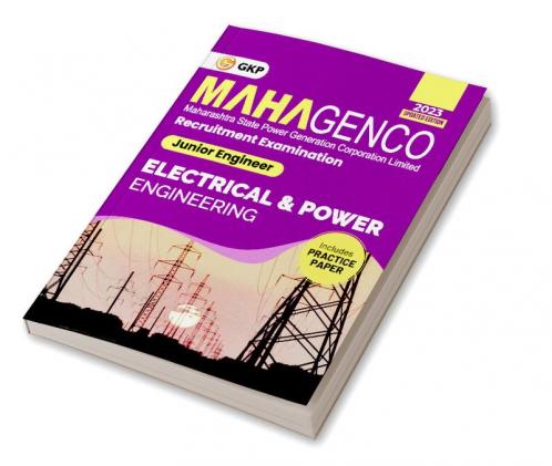 MAHAGENCO 2023 - Junior Engineer - Electrical & Power Engineering - Guide by GKP
