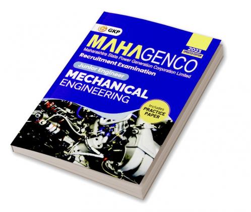 MAHAGENCO 2023 - Junior Engineer - Mechanical Engineering - Guide by GKP