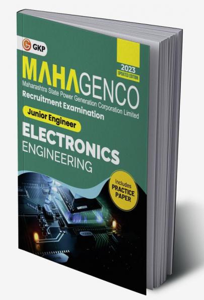 MAHAGENCO 2023 - Junior Engineer - Electronics Engineering - Guide by GKP