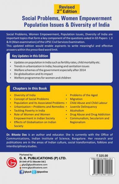 Social Problems Women Empowerment Population Issues and Diversity of India 2ed