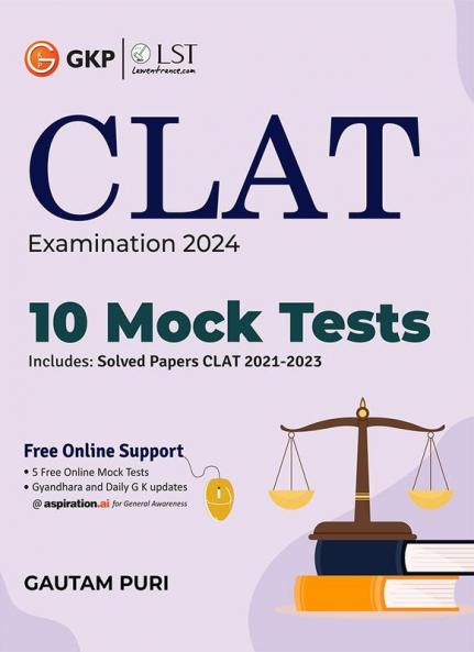 CLAT 2023 10 Mock Tests