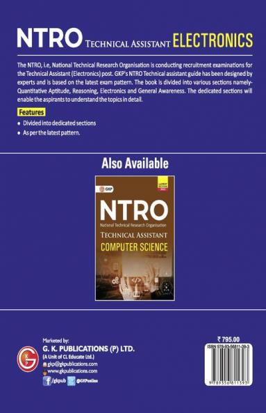 NTRO 2023 - Technical Assistant - Electronics by GKP