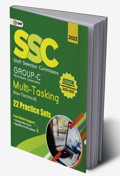 SSC 2023 : Group C Multi-Tasking (Non Technical) - 22 Practice Sets