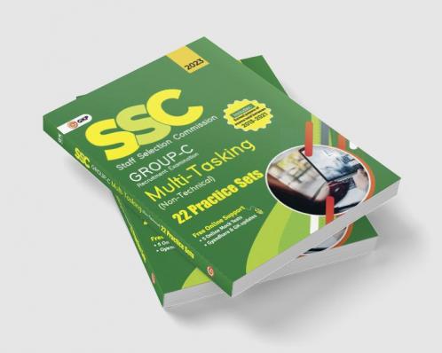 SSC 2023 : Group C Multi-Tasking (Non Technical) - 22 Practice Sets