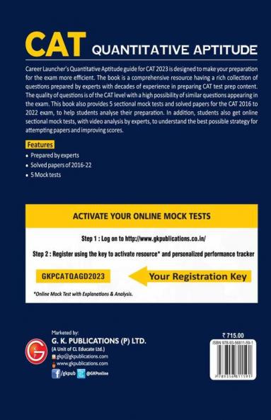 CAT 2023 : Quantitative Aptitude by Gautam Puri