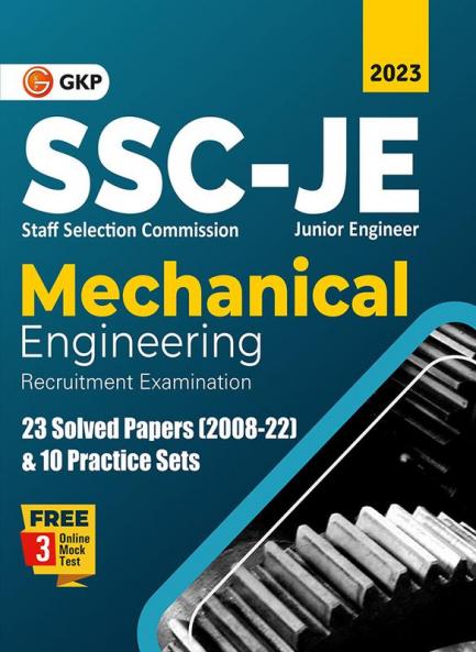 SSC : Junior Engineers Paper I - Mechanical Engineering - 23 Solved Papers & 10 Practice Sets by GKP