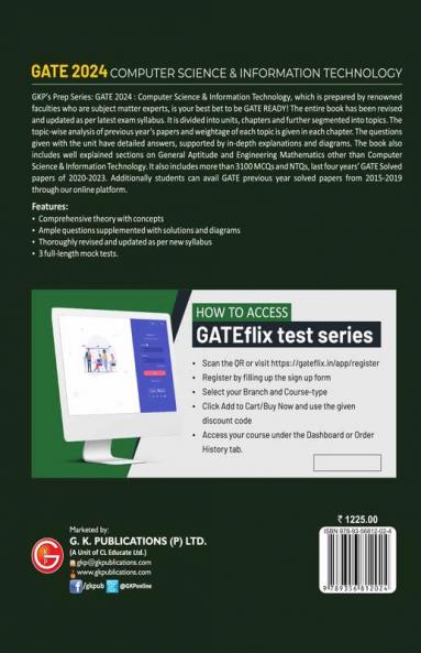 GATE 2024 Computer Science and Information Technology - Guide