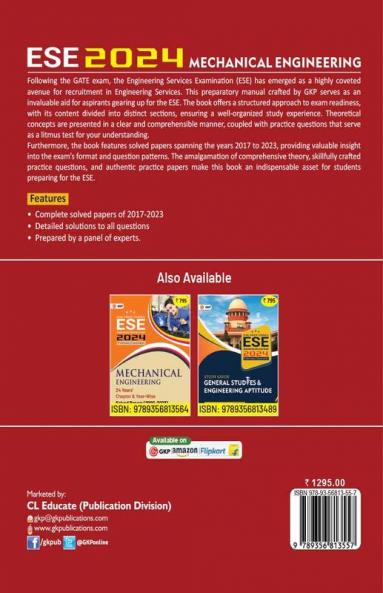 GKP UPSC ESE 2024 : Mechanical Engineering - Guide