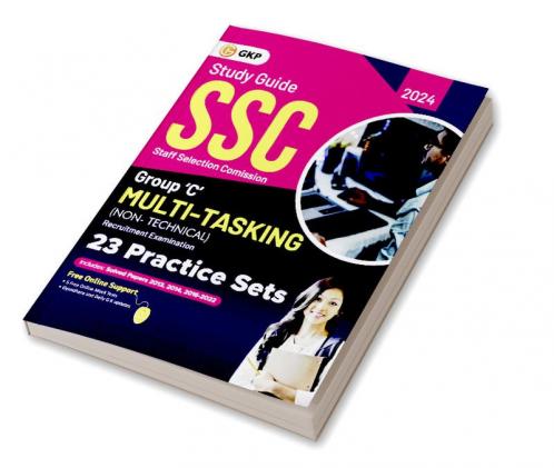SSC 2024 : Group C Multi-Tasking (Non Technical) - 23 Practice Sets by GKP