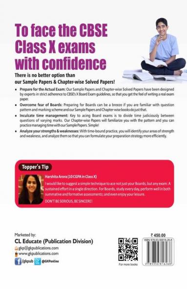 GKP CBSE Class X 2025 : Mathematics (Standard & Basic) Chapter and Topic-wise Solved Papers 2011 - 2024