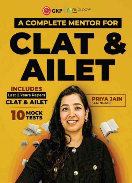 GKP CLAT 2025 : 10 Mock Tests Includes 2023 & 2024 Solved Papers
