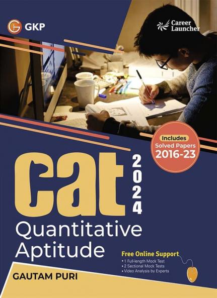 GKP CAT 2024 : Quantitative Aptitude by Gautam Puri